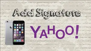 How to add signature in Yahoo Mail | Mobile App (Android & Iphone)