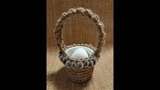 Пасхальная корзиночка для 1 яйца Easter basket