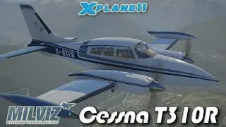 Milviz Cessna T310R for X-plane 11