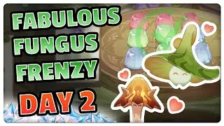 Fungus Training Guide! (DAY 2) DENDRO & PYRO Fabulous Fungus Frenzy [Genshin Impact]