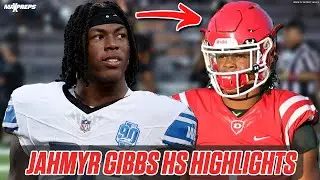 High School Football Highlights of Detroit Lions Jahmyr Gibbs 🏈 🎥