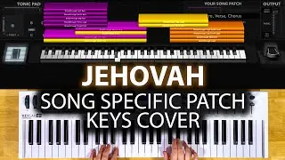 Jehovah - MainStage patch keyboard cover- Elevation Worship