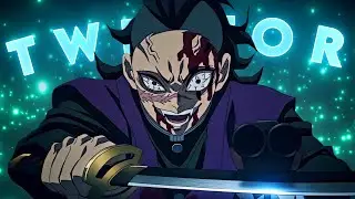 Genya VS Hantengu Twixtor Clips [4K] (Demon Slayer Season 3)