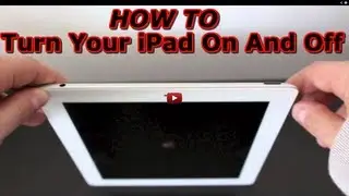 How To Turn On The iPad - How To Turn Off The iPad