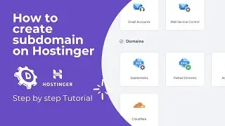 How to Create subdomain on hostinger 2021?