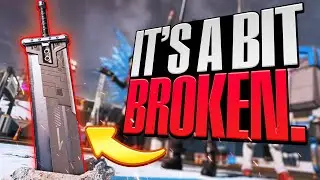 The Buster Sword Might Be TOO Fun... (Apex Legends)