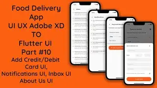 #10 Creating an Intuitive Add Credit/Debit Card UI | Food Delivery App Tutorial | Flutter & Dart