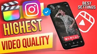 BEST Instagram video REELS settings on Final Cut Pro 2021📲