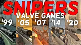 Evolution of Snipers in Valve Games