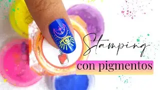 Clase #9 Stamping con pigmentos//funnailstatyz/semipermanente