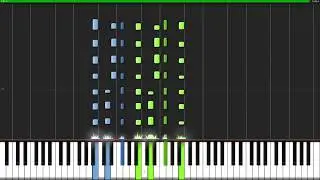 Light of Nibel   Ori and the Blind Forest Piano Tutorial Synthesia    Knight Pianist ChacelX