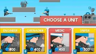 СТЕНКА АРМИЯ КЛОНОВ! Clone Armies 2D Games! игра на телефоне