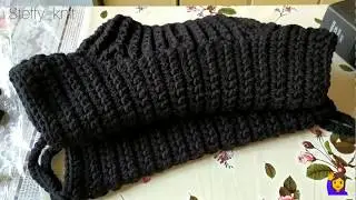 ЧТО СВЯЗАНО??! МАНИШКА-ЖИЛЕТ крючком из толстой пряжи