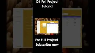 C# Full Project Tutorial-Minimarket Management System-With source code and sql sever (for beginner)