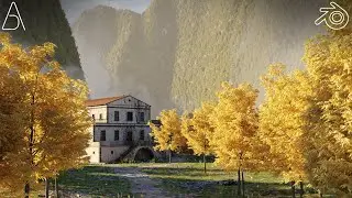 Creating Autumn Valley in Blender