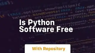 is python software free