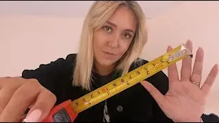 ASMR Measuring You (Personal Attention, Writing Notes, Measuring Tape)