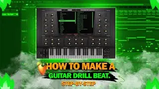 HOW TO MAKE A GUITAR DRILL BEAT FOR CENTRAL CEE FL STUDIO 🔥