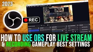 How To Use Obs Studio | OBS Studio Tutorial In [Hindi] - Best Settings Streaming & Recording 2023