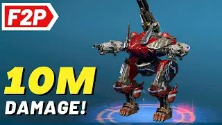 10,000,000 Damage using Free to Play Robots & Titan in War Robots Gameplay (No Commentary) WR F2P