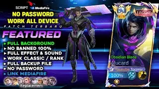 NEW | Script Skin Alucard Legend No Password | Full Effect & Sound - Patch Terbaru