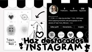 ❥، ୧ Como hacer tus destacadas de instagram aesthetics ‹ ⛧