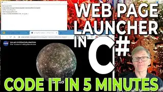 Program a C# Web Page Launcher