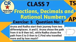 Q : 7 Ex : 2.5 Chapter- 2 Maths [Fractions, Decimals and Rational Numbers] ||Class 7|| TS & AP Sylla