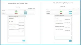 Real Time Chat Message - Chat Application using PHP Ajax Jquery - 7