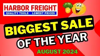 Harbor Freight Biggest Sale of the Year Event for End of August 2024
