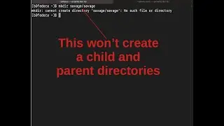 How to Create a Directory with it's Parent  Directory in Linux with ONE COMMAND!!!