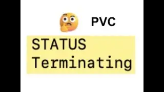 How to release PVC stuck in terminating state