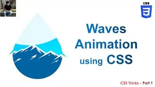 Waves Animation Effect using CSS | CSS Tricks | Part 1 | Dharanz