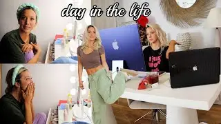 Vlogmas | work day, how I pack poshmark orders, skincare routine, & Tiktok GRWM.