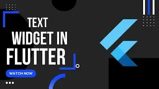 Text Widget in Flutter | Flutter Tutorials in Hindi