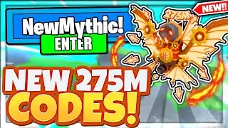 4 NEW SECRET MYTHIC PET *275M UPDATE* CODES In CLICKER SIMULATOR! Roblox Clicker Simulator Codes!