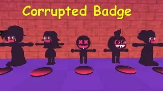 How to get CORRUPTED BADGE + MORPHS / SKINS in Friday Night Funk Roleplay - ROBLOX