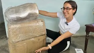 Recibo 3 cajas enormes desde España 🇪🇸No me lo esperaba 😱