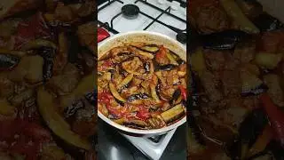 parmak yediren lezzette Etli patlıcan yemeği tarifi 👌Lokanta usulu etli patlıcan kebabı 🤤👌