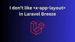 Laravel Blade Layout Components in Subfolders: Breeze Example