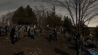 360 view of Eclipse 4 8 24 Mt Philo VT