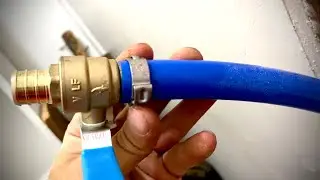 How to apply a pex shut off valve
