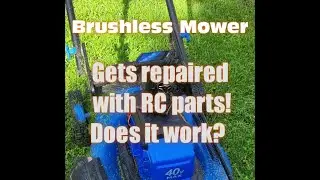 Kobalt 40-volt brushless. Will not start so I take matters into my own hands.