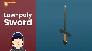 How to model a low-poly sword in Blender [2.83] [REQUESTED]