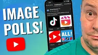 New Community Tab Feature - Image Polls On YouTube!