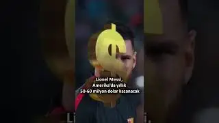 Messinin Inter Miamideki Maaşı Herkesi Şok Etti! Artık Zirvede Değil.. #shorts