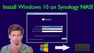 Create a Windows 10 Virtual Machine on Synology NAS! | 4K TUTORIAL