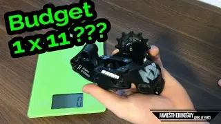 Budget Sram NX 1x11 Rear Derailleur Review and Actual Weight