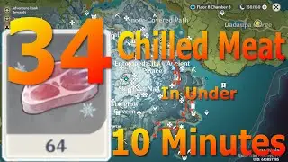 Chilled Meat Genshin Impact - Chilled Meat Farming Route