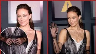 Olivia Wilde all smiles at the academy of motion picture arts 13th Governors Awards
